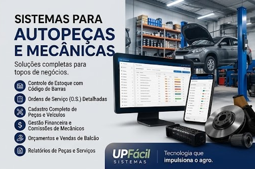 Sistema para auto peças e autopeças — UPF-AUTOPARTS