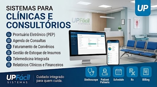 Sistema para clínica e consultório — UPF-CLINIC