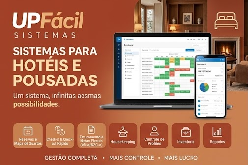 Sistema para hotel, hotéis e pousada — UPF-HOTEL