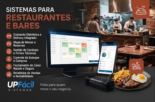 Sistema para restaurante e lanchonete — UPF-RESTAURANT