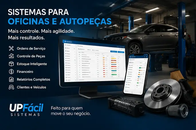 Sistema para oficina mecânica e autopeças — UPF-GARAGE