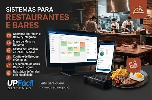 Sistema para restaurante e lanchonete — UPF-RESTAURANT
